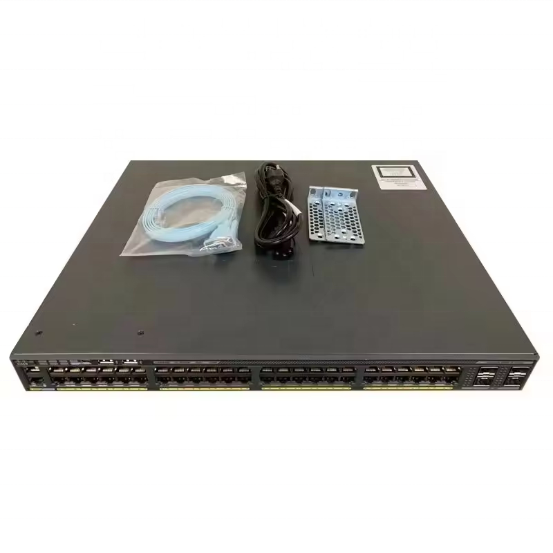 2960-X 48 Port Gigabit Ethernet POE Network Switch Customized Size For Business Efficiency