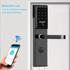China SUS304 DC6V Apartment Smart Door Lock Password FCC Keyless Wireless Door Locks wholesale