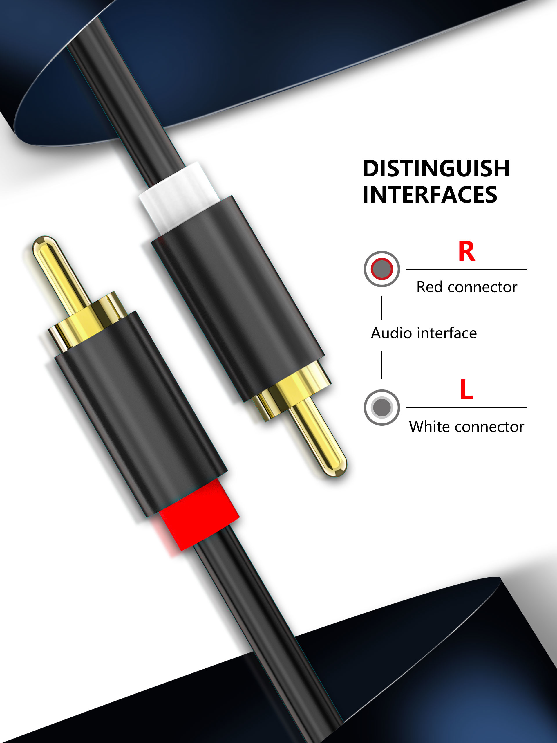2RCA To 2RCA Audio And Video Cable