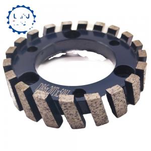 China Flexible and Durable Diamond Segmented CNC Turbo Stubbing Wheel 86mm Wheel on sale
