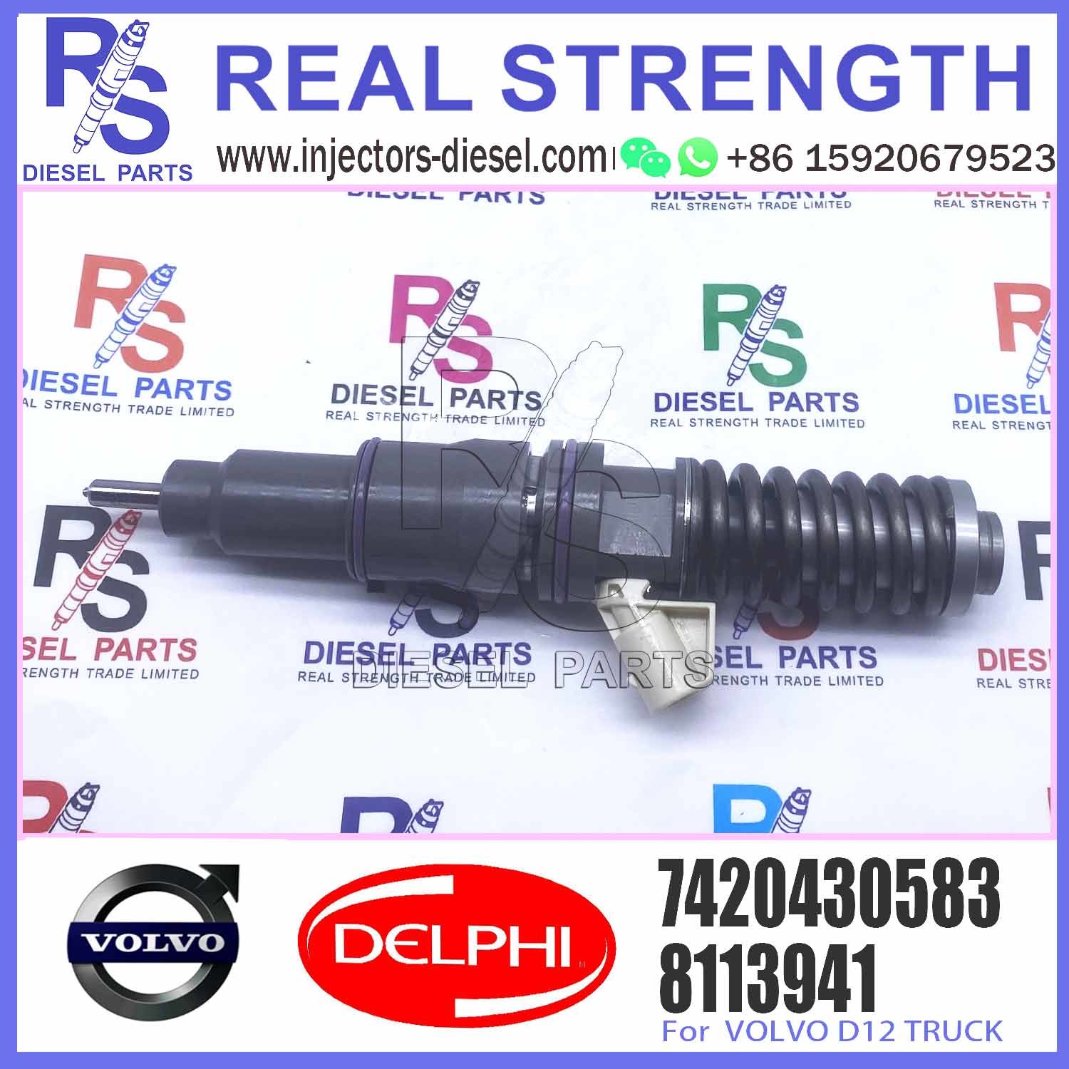 High Quality Fuel Injector VOE 7420430583 VOE20430583 20430583 for V-O-L-V FH FH12