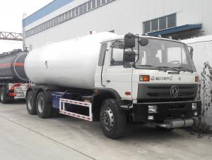 China 20000 Liter 10 Ton LPG Gas Tanker Truck Rigid Bobtail Truck With Rochester Level Gauge LC Flowmeter wholesale