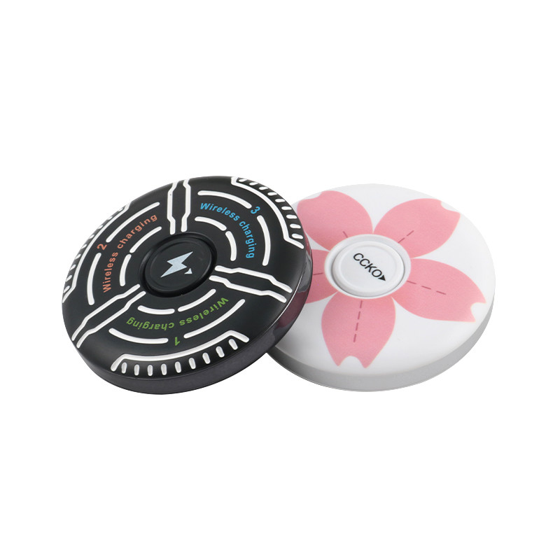 Multifunction Wireless Charger Support Box Print Logo Fidget Spinner Light Indicator