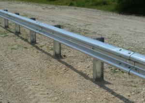 Customized Traffic Guard Rails , Highway Crash Barrier With Protective Coating Layer