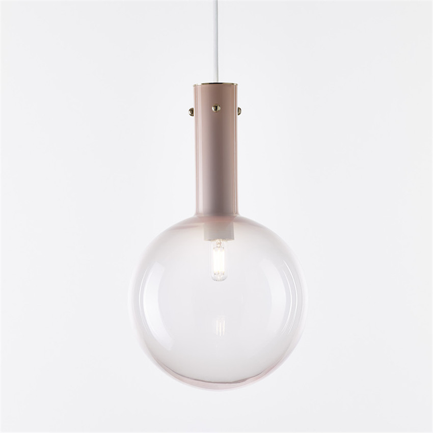 Modern stained glass pendant lights bedroom living room bedside Dechem Studio Sphaerae Pendant Lamp(WH-GP-123)
