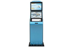 Customer Color Interactive Touch Screen Kiosk Water Proof  With Advertising Monitor