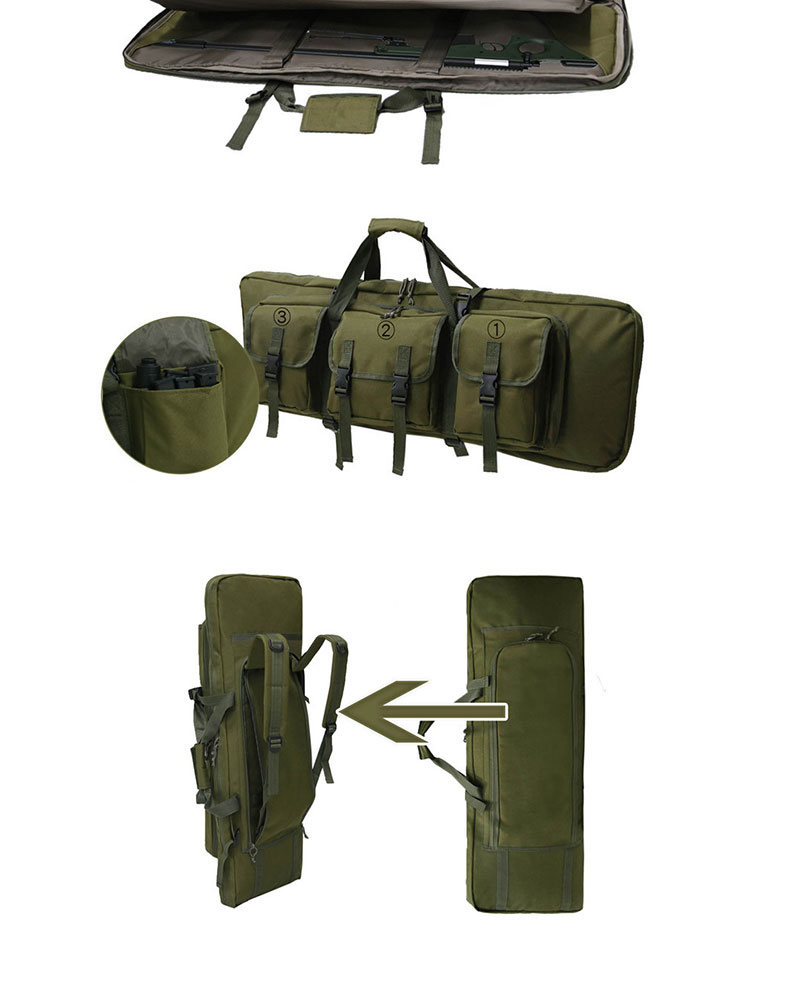 Outdoor Camping Backpack with 3 Bags Molle Bag and Polyester Material