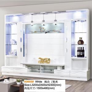 China Living Room Modern TV Stands Bunnings Doors Bifold Bookshelf MDF Board French TV Cabinet wholesale