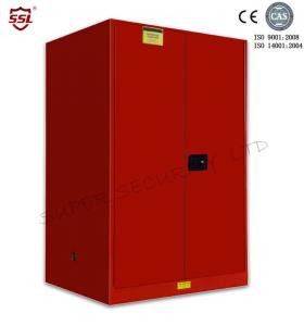 China Industrial Chemical Metal Storage Cabinet With Adjustable 2 Shelves , 340l wholesale