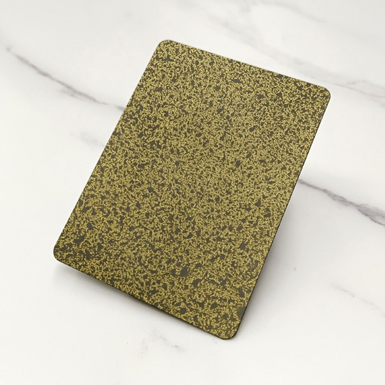 Custom Texture Antique Copper/Brass/Bronze Retro Art Design Antique Stainless Steel Sheet
