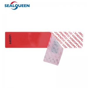 China Security Void Open Tamper Seal Label Total Transfer Packing Sticker wholesale