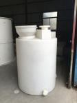 Cylindrical Chemical Dosing Tank For Storage And Mixing Mc 1,500 Litre Food