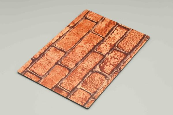 Offices Restaurants Marble Aluminum Composite Panel 0.03mm To 0.6mm Composite