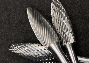 China 6.35mm Shank Carbide Rotary Tool Bits/Safe Carbide Die Grinder Bit Set wholesale