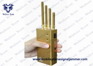 China Handheld GPS Jammer 2 Watt Output With Selectable Switch GPS L1 / L2 / L5 on sale