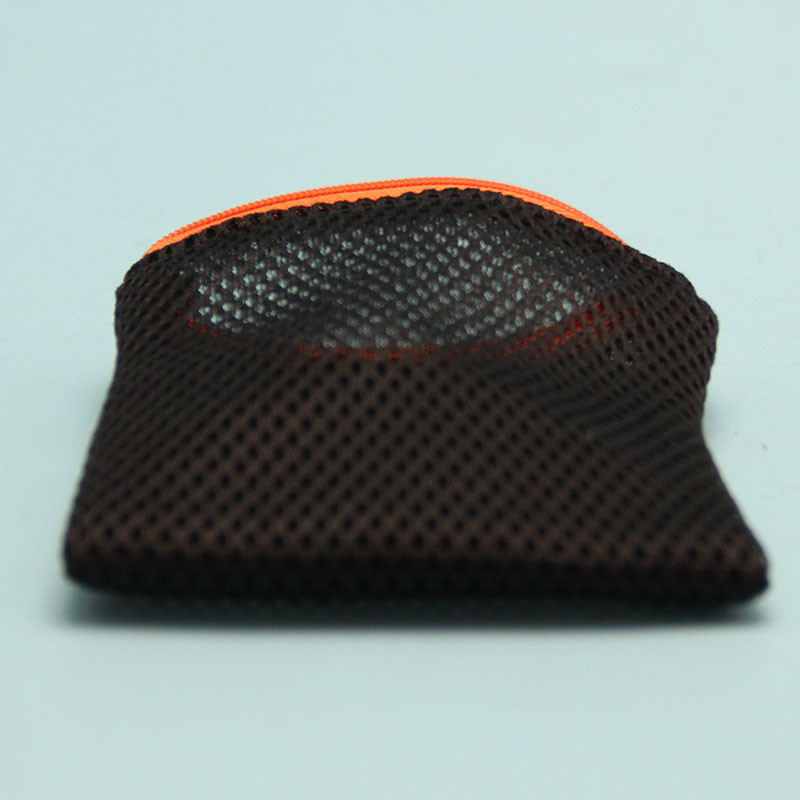 Custom logo portable Sandwich mesh sport equipment produce bags with sewing label