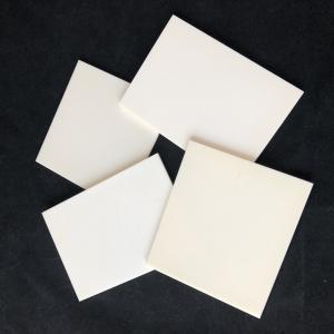 China Wear Resistant 99% Alumina Ceramic Plate Grinded Heat Resistant Ceramic Substrate wholesale
