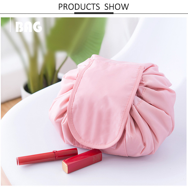 Custom Best Selling Chinese Foldable Drawstring Cosmetic Organizer Bag
