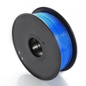 China 3D Printer Clear Blue Filament ABS, 1.75mm 1kg/roll 3D printer plastic consumable items wholesale