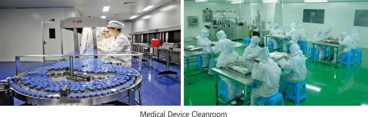 Epoxy Floor Modular Clean Room GMP Air Handling Units