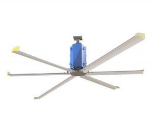 China 6m Big air cooling HVLS Large Industrial Ceiling Fan Energy Efficient For Factory wholesale