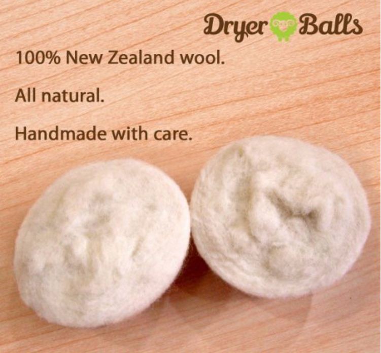 china factory Colored Pure Genuine 6-Pack XL 100% Wool Dryer Balls