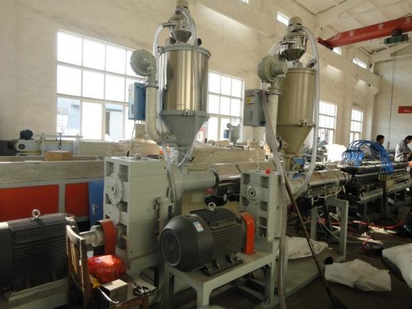 Quality Double Wall HDPE DWC Corrugated Pipe Production Line for sale