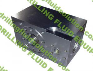 China Mud Pump Fluid End Cylinder, Studded Only, High Alloy Steel 35CrMo 42CrMo F/BOMCO F1600 Triplex Mud Pump Fluid End Parts on sale