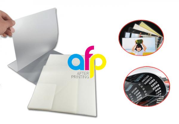 3 Layers 250micron 175micron PET Laminating Pouch Film with Customized Size for Lamination