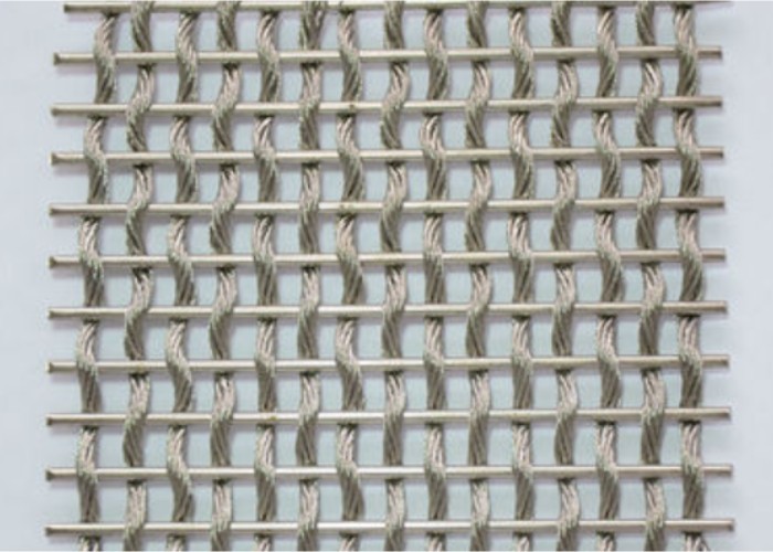 Interior Decorative Stainless Steel Mesh 50*50mm Decoration Wire Mesh