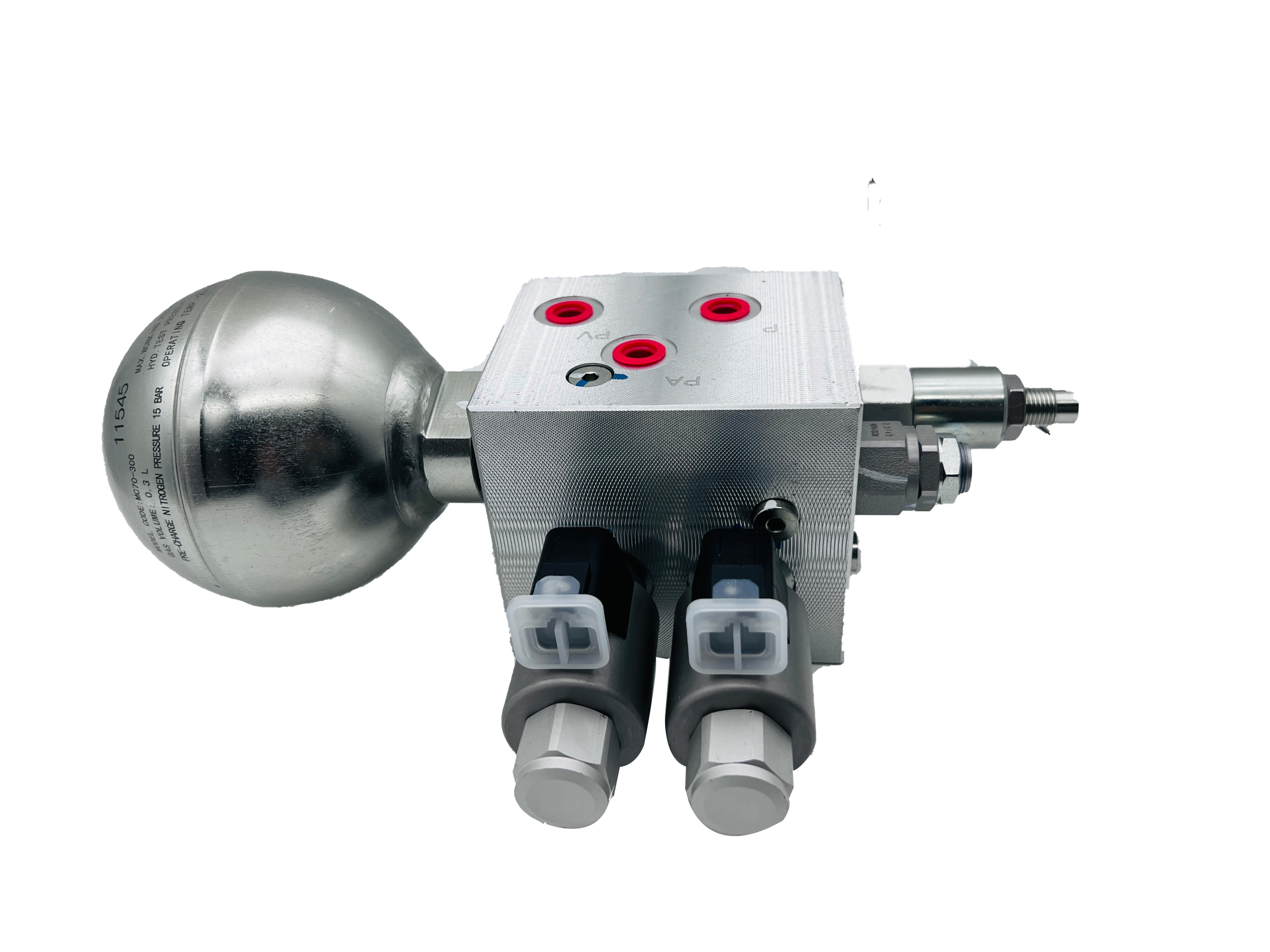 Customized Hydraulic Excavator Pilot Valve Solenoid Pilot Oil Control Kit