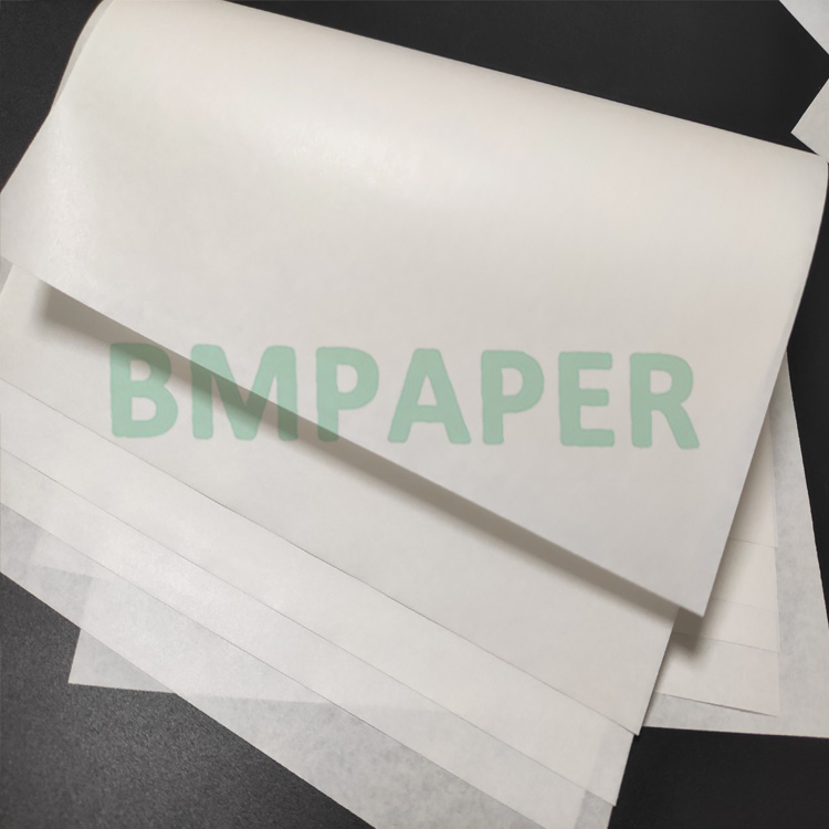 35gsm 40gsm Machine Glazed MG White Kraft Paper for Food Packaging