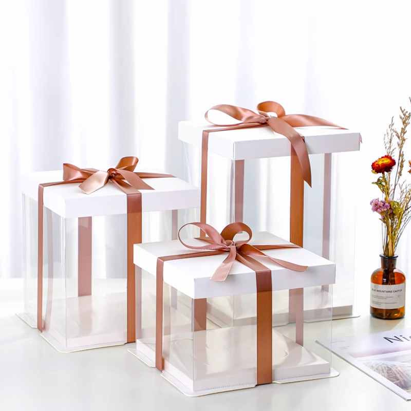 Customizable Food Cake Boxes for AI CDR or PDF Design Requirement