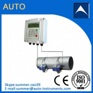 China Output 4-20mA Non-invasive Water Ultrasonic Flow Meter/Insertion Water Flowmeter wholesale