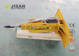 China Wheel Track Mini Hydraulic Post Hole Digger / Breaker Skid Steer wholesale