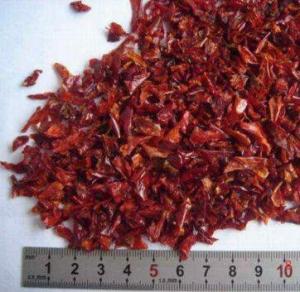 China Red Natural Dried Dehydrated Bell Pepper Flakes 25kg/Carton 24 Months Shelf Life wholesale