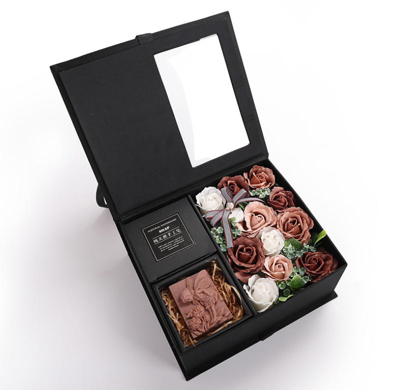 Paperboard Flower Boxes Customized Square Gift Box for Personalized Flower Arrangements