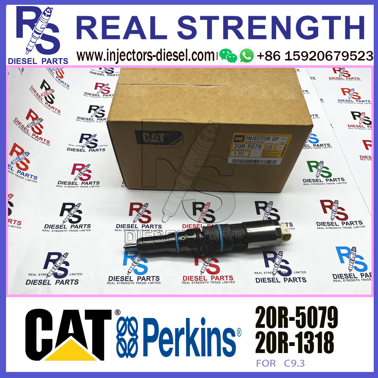 Fuel Injector C9.3 C9 Engine Parts 4563493 456-3493 456-3509 4563509 363-0493 20R-5079 For CAT 336E 336F E336E E336F Exc