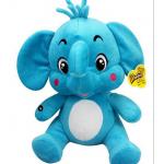 China 12 inch Elephant Musical Plush Toys For Baby Early Learning And Playing for sale