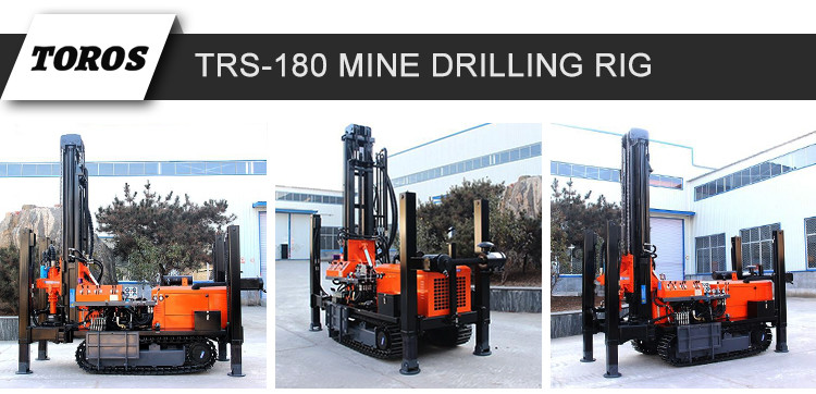 300mm Diameter Portable Water Well Drilling Equipment Diesel Powered