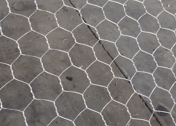 Galvanized Wire Mesh Gabion Baskets 60mm*80mm Openings for flood control