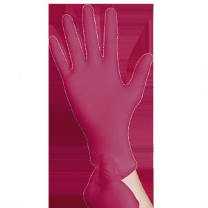 China Red Safe Health Nitrile Gloves Powder Free Nitrile Disposable Glove wholesale