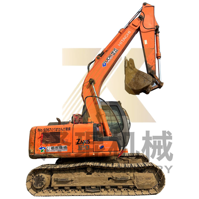 Used Hitachi ZX120-6 Mini Excavator in 12 Ton Operating Weight 4001-6000 Working Hours