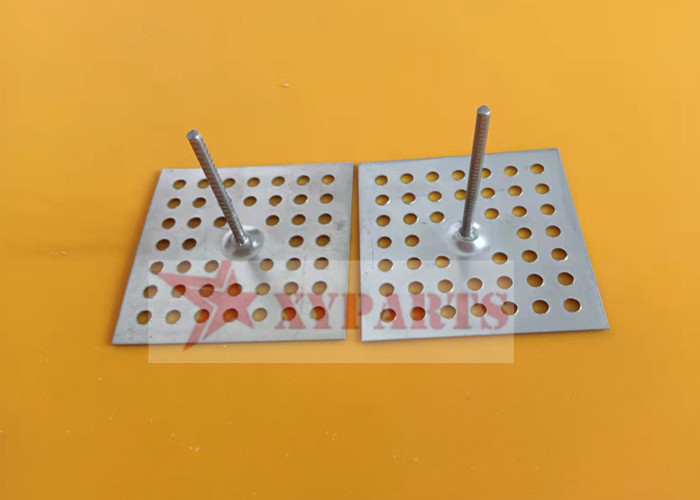 3mm Diameter Galvanized Steel Insulation Fixing Pins For Fire Resisting Building