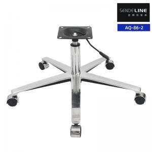 China Aluminum Office Chair Base With Wheels 700mm diameter Five Star Chair Legs wholesale
