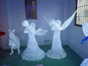 China lighted angel outdoor christmas decorations wholesale