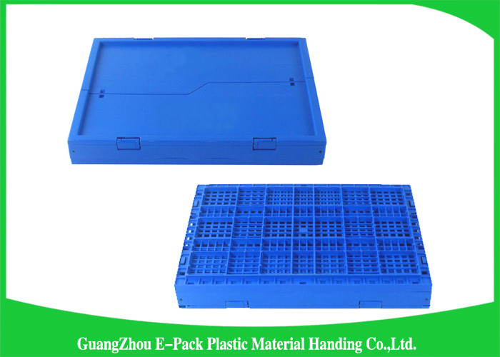 Mesh Folding Storage Crates , Household Collapsible Plastic Storage Bins PP Materials