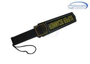 China Durable Portable Metal Detector With Belt / Battery For Airport Body Scanning on sale