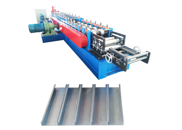 Cold C Z Purlin Roll Forming Machine Fast Changed Size For Steel Construction