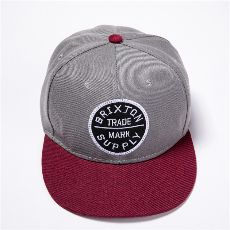 ODM 100% Cotton Fashional flat Brim Baseball Hat Korean Hip Hop Cap